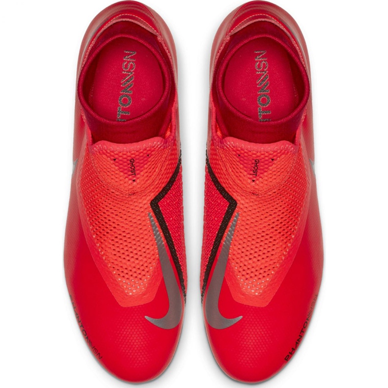 Chuteiras Nike Phantom Vsn Academy Df FG / MG M AO3258-600 vermelho vermelho 1
