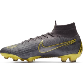 Chuteiras Nike Mercurial Superfly 6 Elite Fg M AH7365-070 preto cinza 1 Chuteiras Nike Mercurial Superfly 6 Elite Fg M AH7365-070 preto cinza 1