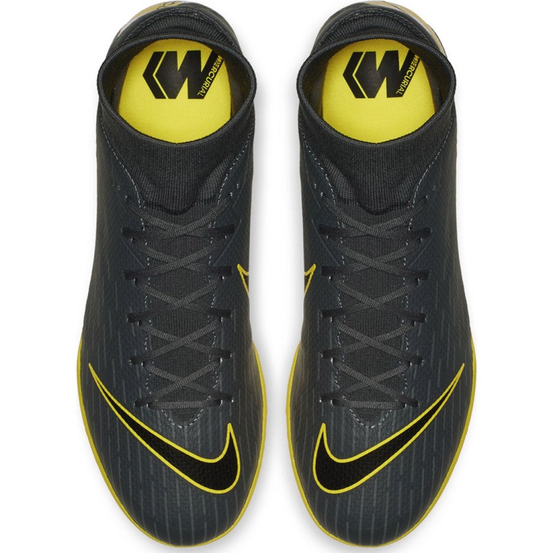 Chuteira Nike Mercurial Superfly X 6 Academy Tf M AH7370-070 multicolorido cinza 1 Chuteira Nike Mercurial Superfly X 6 Academy Tf M AH7370-070 multicolorido cinza 1