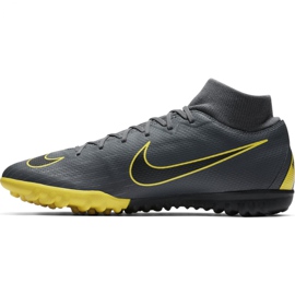 Chuteira Nike Mercurial Superfly X 6 Academy Tf M AH7370-070 multicolorido cinza 2 Chuteira Nike Mercurial Superfly X 6 Academy Tf M AH7370-070 multicolorido cinza 2
