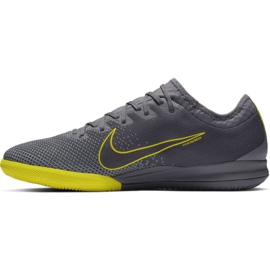 Sapatos de interior Nike Mercurial Vapor 12 Pro Ic M AH7387-070 cinza cinza 1