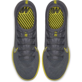Sapatos de interior Nike Mercurial Vapor 12 Pro Ic M AH7387-070 cinza cinza 2