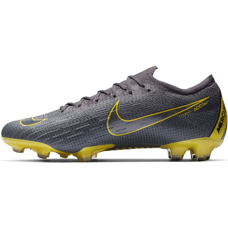 Chuteiras Nike Mercurial Vapor 12 Elite Fg M AH7380-070 cinza cinza 1 Chuteiras Nike Mercurial Vapor 12 Elite Fg M AH7380-070 cinza cinza 1