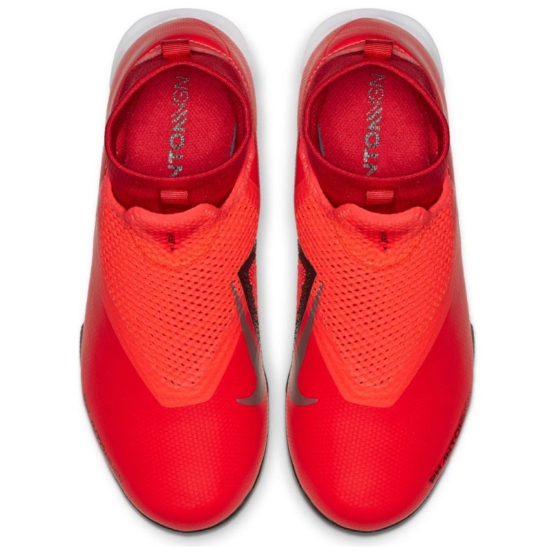 Sapatos de interior Nike Phantom Vsn Academy Df Ic Jr AO3290-600 vermelho vermelho 2