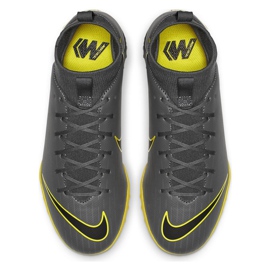 Chuteiras Nike Mercurial SuperflyX 6 Academy Gs Tf Jr AH7344-070 multicolorido cinza 2