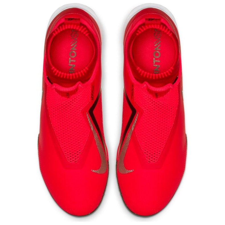 Sapatos de interior Nike React Phantom Vsn Pro Df Ic M AO3276-600 vermelho vermelho 2