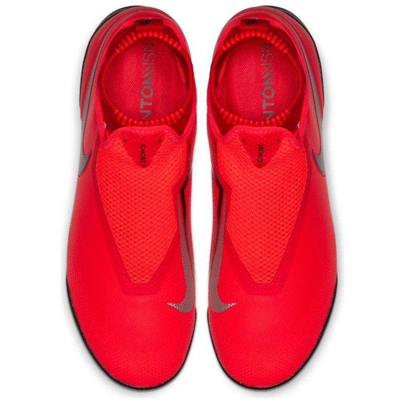 Chuteira Nike React Phantom Vsn Pro Df Tf M AO3277-600 vermelho vermelho 2