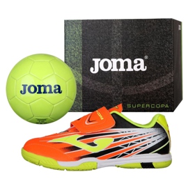 Sapatos de interior Joma Super Copa Jr em SCJS.908.IN + Bola Grátis multicolorido multicolorido 1 Sapatos de interior Joma Super Copa Jr em SCJS.908.IN + Bola Grátis multicolorido multicolorido 1