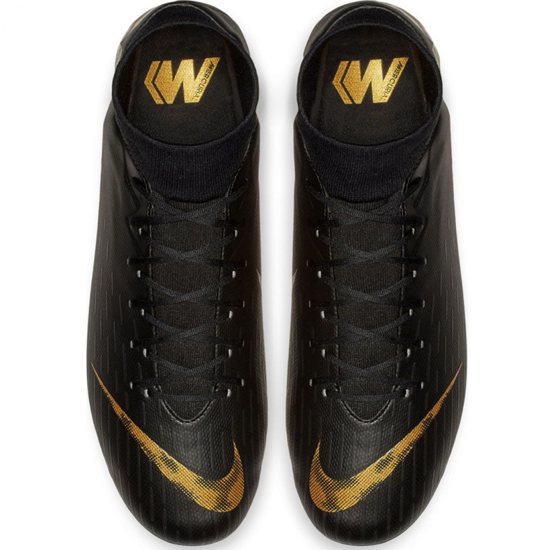 Chuteiras Nike Mercurial Superfly 6 Academy FG / MG M AH7362-077 preto preto 2