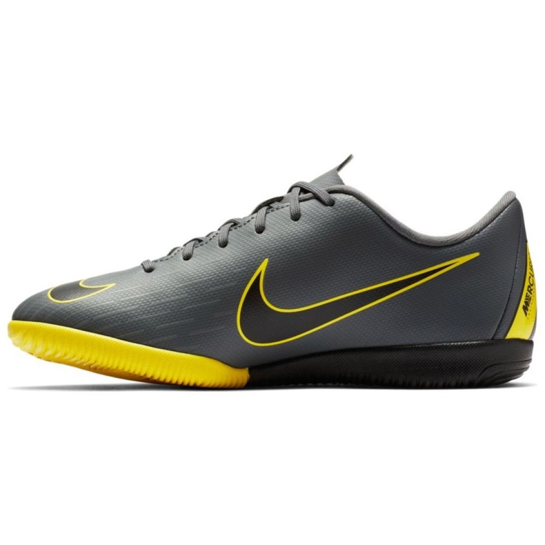 Sapatos de interior Nike Mercurial VaporX 12 Academy Gs Ic Jr AJ3101-070 cinza cinza 1 Sapatos de interior Nike Mercurial VaporX 12 Academy Gs Ic Jr AJ3101-070 cinza cinza 1