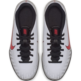 Sapatos de interior Nike Mercurial Neymar Vapor 12 Club Ic Jr AV4763-170 cinza cinza 2