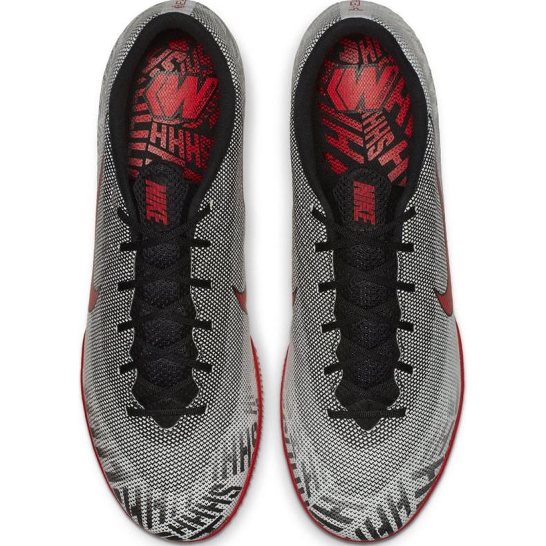 Sapatos de interior Nike Mercurial Vapor X 12 Academy Neymar Ic M AO3122-170 cinza cinza 2
