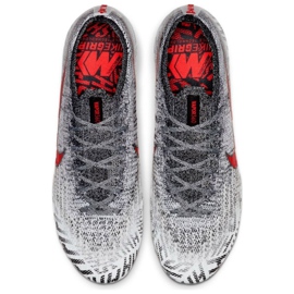 Chuteiras Nike Merurial Vapor 12 Elite Neymar Fg M AO3126-170 branco cinza 2