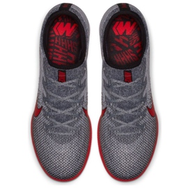 Sapatos de interior Nike Mercurial Vapor 12 Neymar Pro Ic M AO4496-170 cinza cinza 2