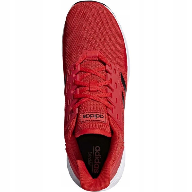 Tênis de corrida adidas Duramo 9 M F34492 vermelho 1