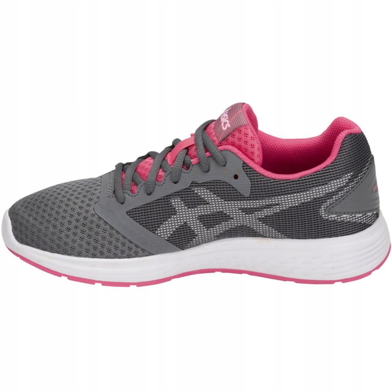 Tênis de corrida Asics Patriot 10 W 1012A117-022 rosa cinza 2