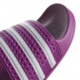 Chinelos Adidas Originals Adilette W CG6539 branco roxo 1