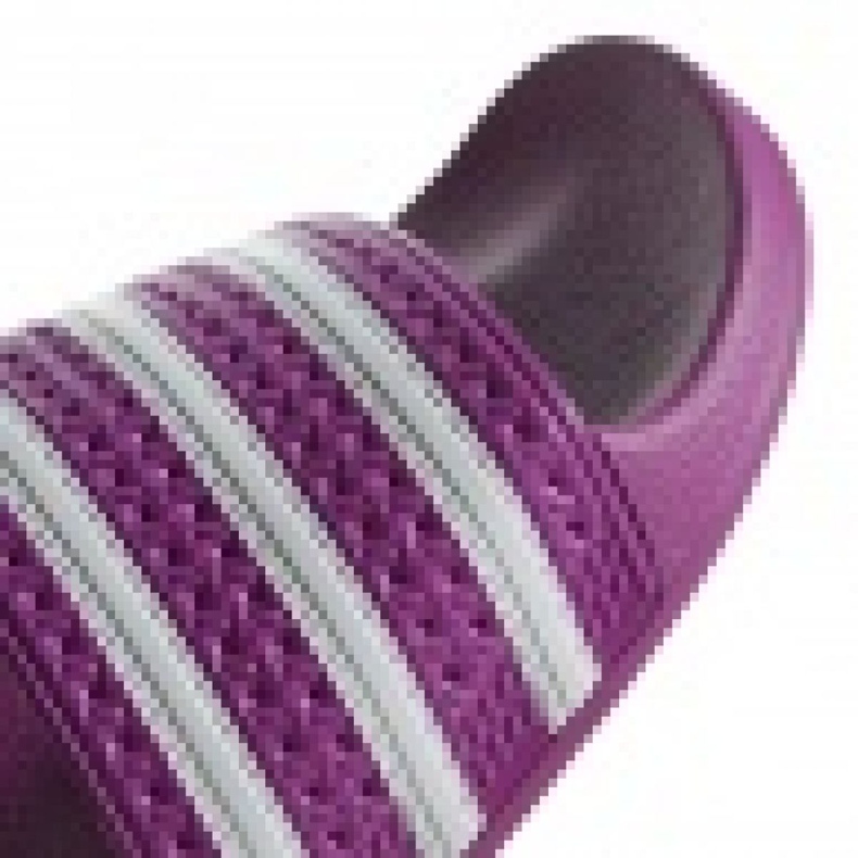 Chinelos Adidas Originals Adilette W CG6539 branco roxo 1