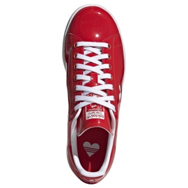 Sapatos Adidas Originals Stan Smith W G28136 vermelho 1