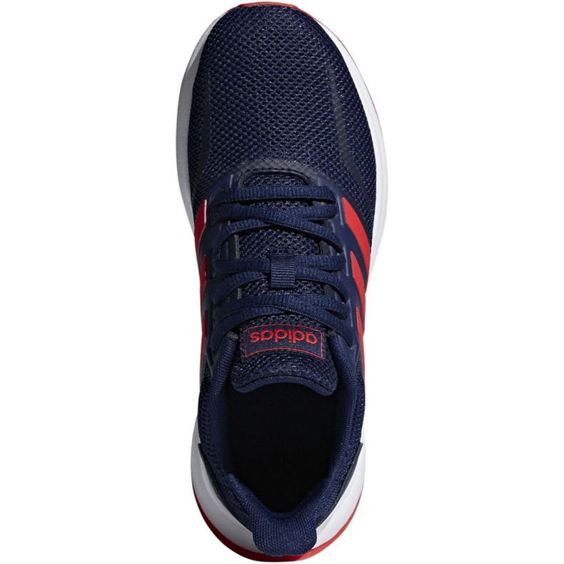Tênis de corrida adidas Falcon K Jr F36543 azul marinho 2