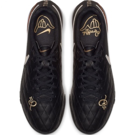Chuteiras Nike Tiempo Legend X 7 Academy 10R Tf M AQ2218-027 preto preto 2