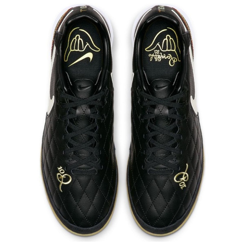 Sapatos de interior Nike Tiempo Lunar LegendX 7 Pro 10R Ic M AQ2211-027 preto preto 1