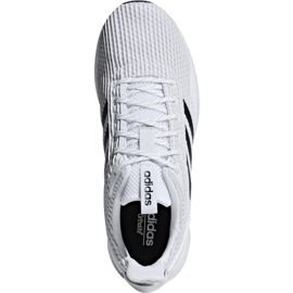 Tênis de corrida adidas Questar Ride M F34982 branco preto 1