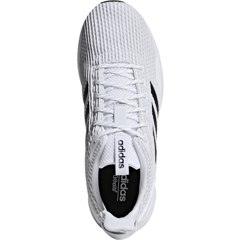 Tênis de corrida adidas Questar Ride M F34982 branco preto 1
