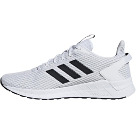 Tênis de corrida adidas Questar Ride M F34982 branco preto 2
