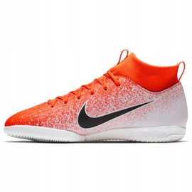 Sapatos de interior Nike Mercurial SuperflyX 6 Academy Ic Jr AH7343-801 multicolorido laranja 1