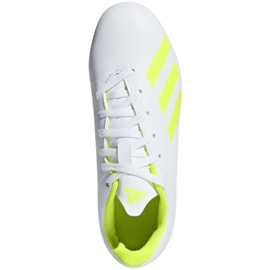 Chuteiras Adidas X 18.4 FxG Jr BB9380 multicolorido branco 1 Chuteiras Adidas X 18.4 FxG Jr BB9380 multicolorido branco 1