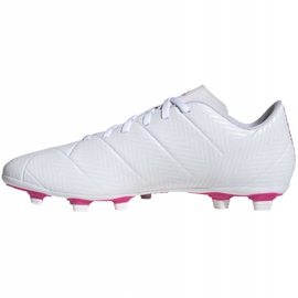 Chuteiras Adidas Nemeziz 18.4 FxG M D97990 multicolorido branco 2