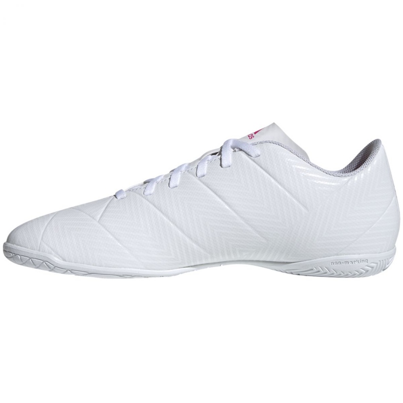 Sapatos de interior adidas Nemeziz 18,4 em M D97995 branco branco 2
