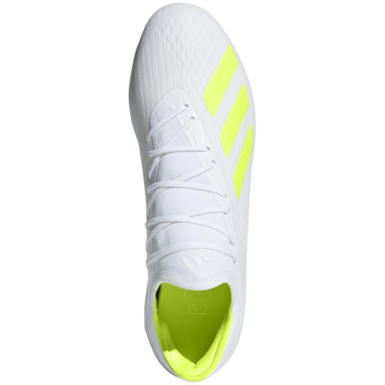 Chuteiras Adidas X 18.2 Fg M BB9364 branco branco 1