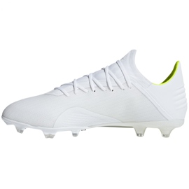 Chuteiras Adidas X 18.2 Fg M BB9364 branco branco 2