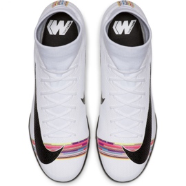 Chuteiras Nike Mercurial Superfly X 6 Academy Tf M AJ3568-109 multicolorido branco 2