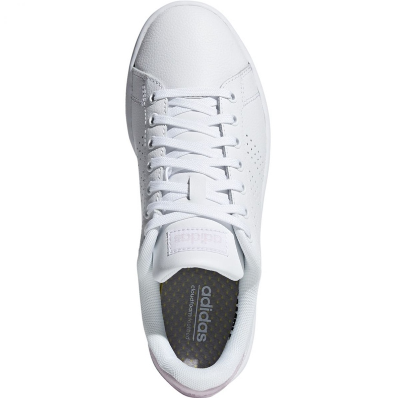 Sapatos Adidas Advantage W F36481 branco 1