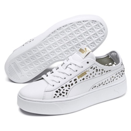 Puma Vikky Stacked Laser Cut 369378 02 branco 2