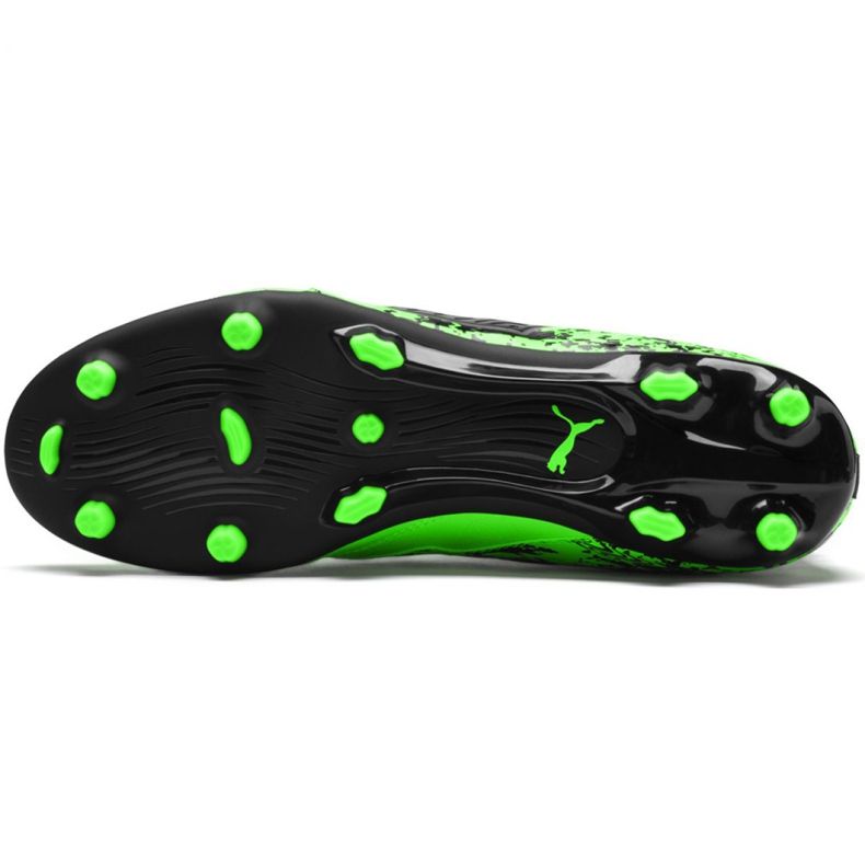 Puma One 19.3 Fg Ag M 105486 04 chuteiras multicolorido verde 2
