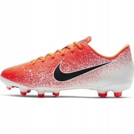 Chuteiras Nike Mercurial Vapor 12 Academy Mg Jr AH7347-801 multicolorido vermelho 2 Chuteiras Nike Mercurial Vapor 12 Academy Mg Jr AH7347-801 multicolorido vermelho 2