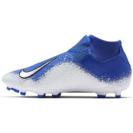 Chuteiras Nike Phantom Vsn Academy Df FG / MG M AO3258-410 multicolorido azul 1