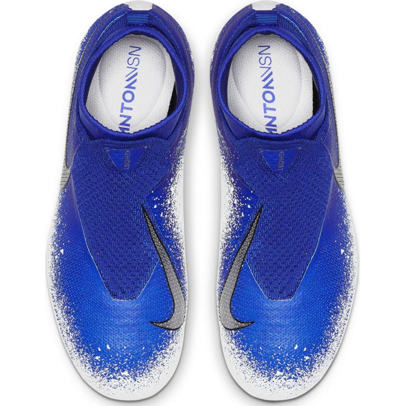 Chuteiras Nike Phantom Vsn Elite Df Mg Jr AO3289-410 multicolorido azul 2