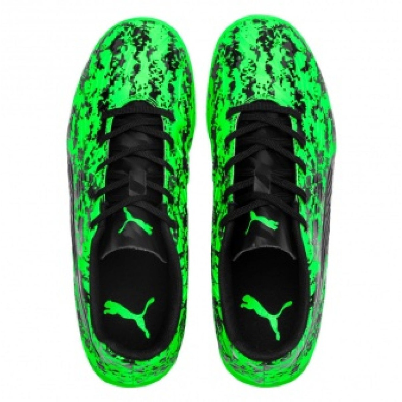 Sapatos de interior Puma One 19.4 It Jr 105504 04 multicolorido verde 1 Sapatos de interior Puma One 19.4 It Jr 105504 04 multicolorido verde 1