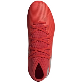Chuteiras Adidas Nemeziz 19.3 Fg Jr F99951 vermelho vermelho 1