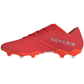 Chuteiras Adidas Nemeziz 19.2 Fg M F34385 vermelho vermelho 2
