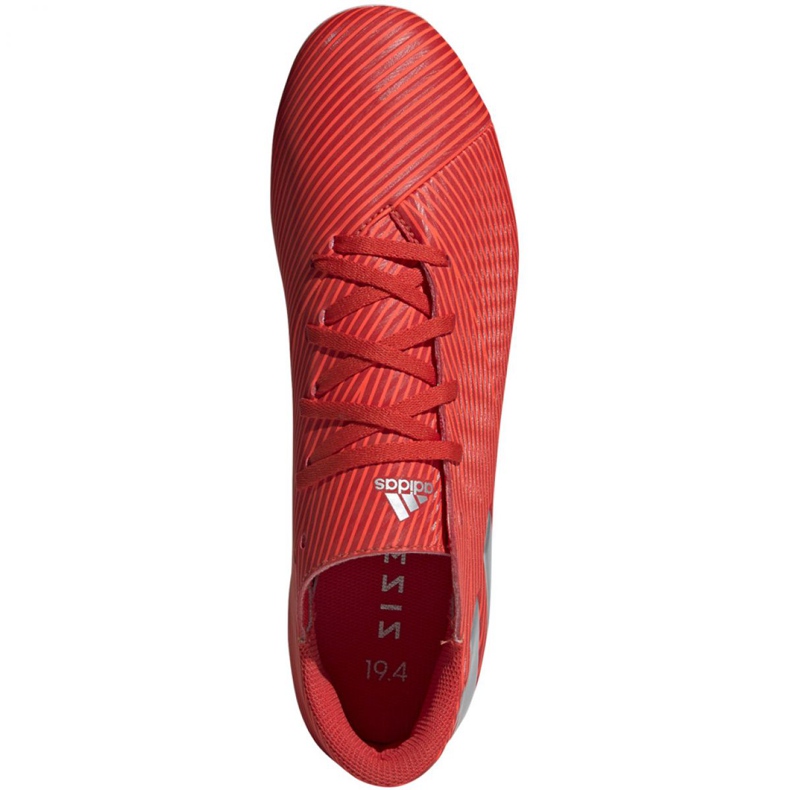 Chuteiras Adidas Nemeziz 19.4 FxG M F34393 vermelho vermelho 1