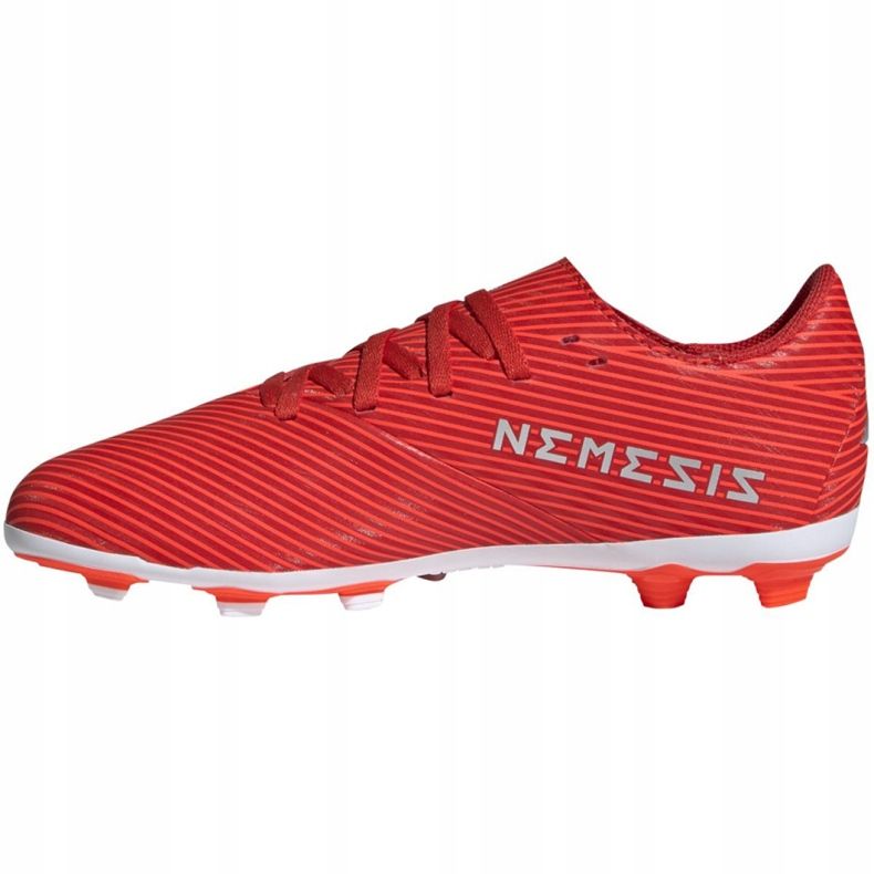 Chuteiras Adidas Nemeziz 19.4 FxG Jr F99948 vermelho vermelho 2