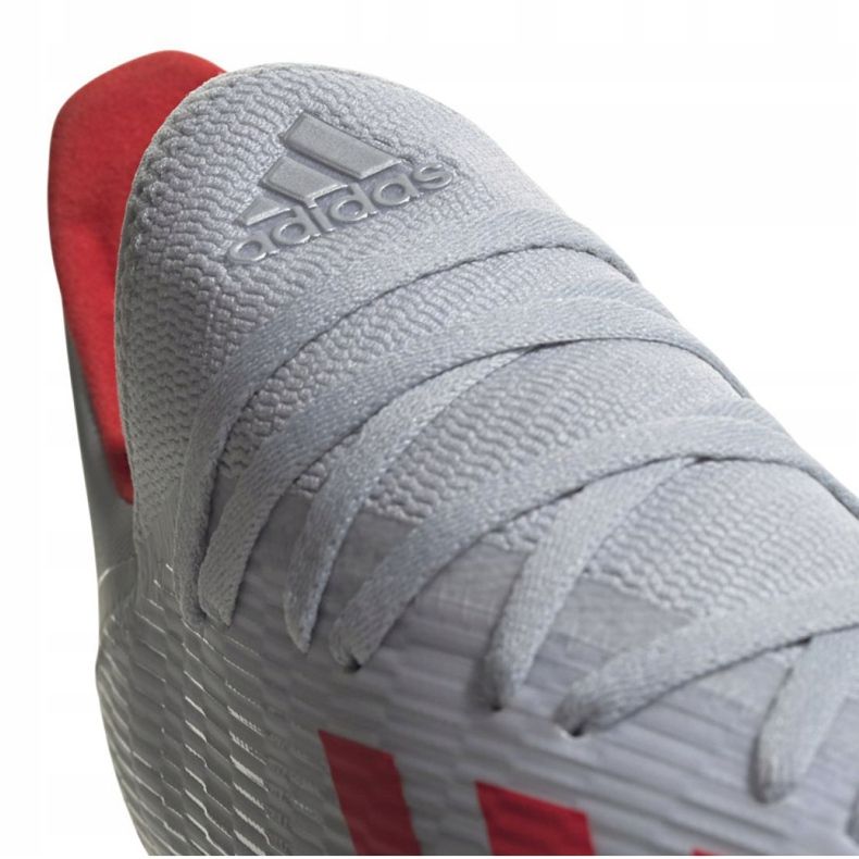 As chuteiras adidas X 19.3 Fg M F35382 multicolorido prata 1