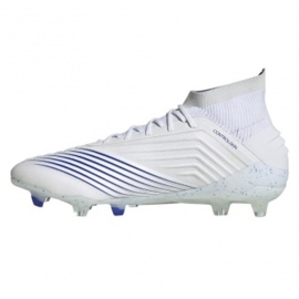 Chuteiras Adidas Predator 19.1 Fg M BC0550 branco branco 1 Chuteiras Adidas Predator 19.1 Fg M BC0550 branco branco 1