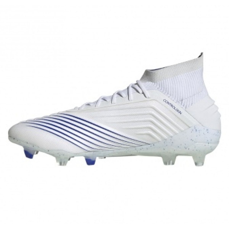 Chuteiras Adidas Predator 19.1 Fg M BC0550 branco branco 1 Chuteiras Adidas Predator 19.1 Fg M BC0550 branco branco 1